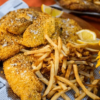 Ocean Perch Dinner
