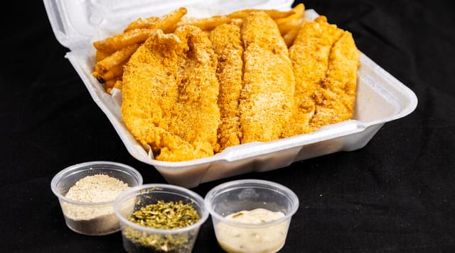 Catfish Dinner.