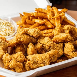 Catfish Nuggets Dinner