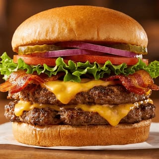 Double Gyro Cheeseburger