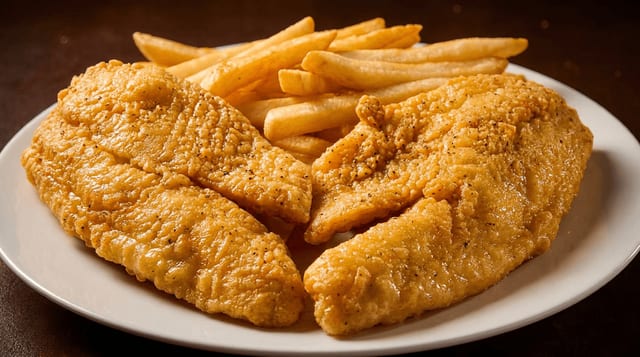 Tilapia Fillets Dinner.