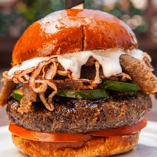 Gyro Cheeseburger