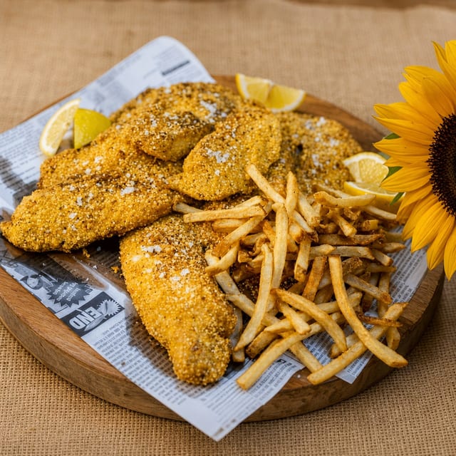 Ocean Perch Dinner.