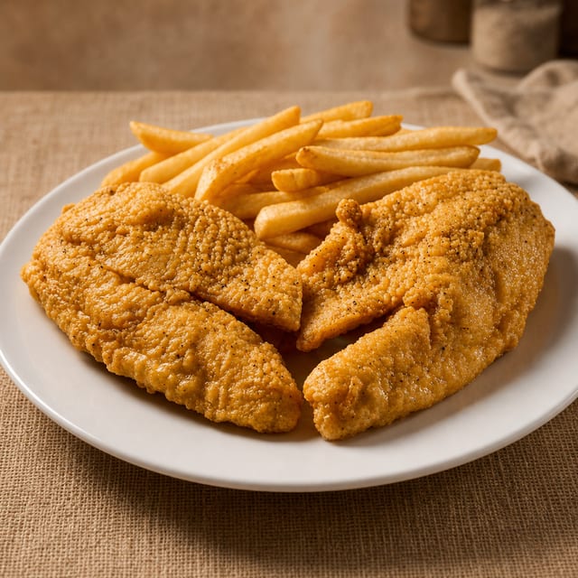 Tilapia Fillets Dinner.
