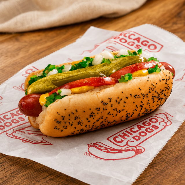 Chicago Style Hot Dog.